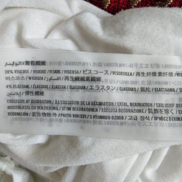 ABERCROMBIE & FITCH LONG SLEEVE LACE OVERLAY TOP SZ SM - Picture 8 of 8